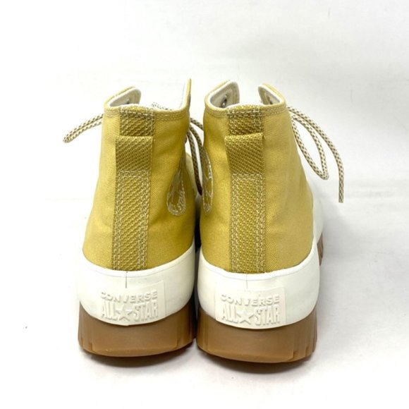 Converse Lugged 2.0 Utility Women's Sneakers High Trailhead Gold Canvas A03500C - Picture 3 of 9